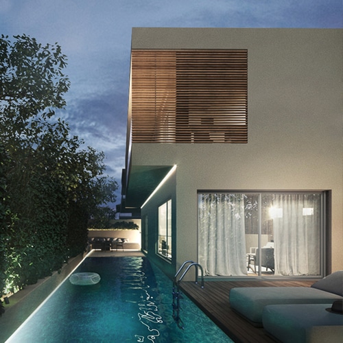 residence in the papagou area with swimming pool