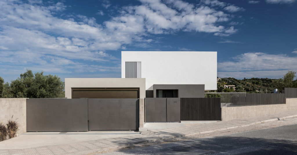 cubic sliding volumes residence in Paiania
