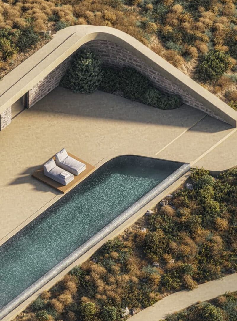 Υπόσκαφες κατοικίες, Κέα