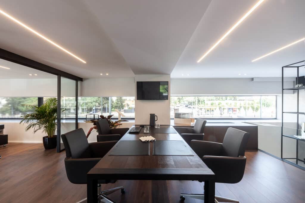 meeting room minimal design
