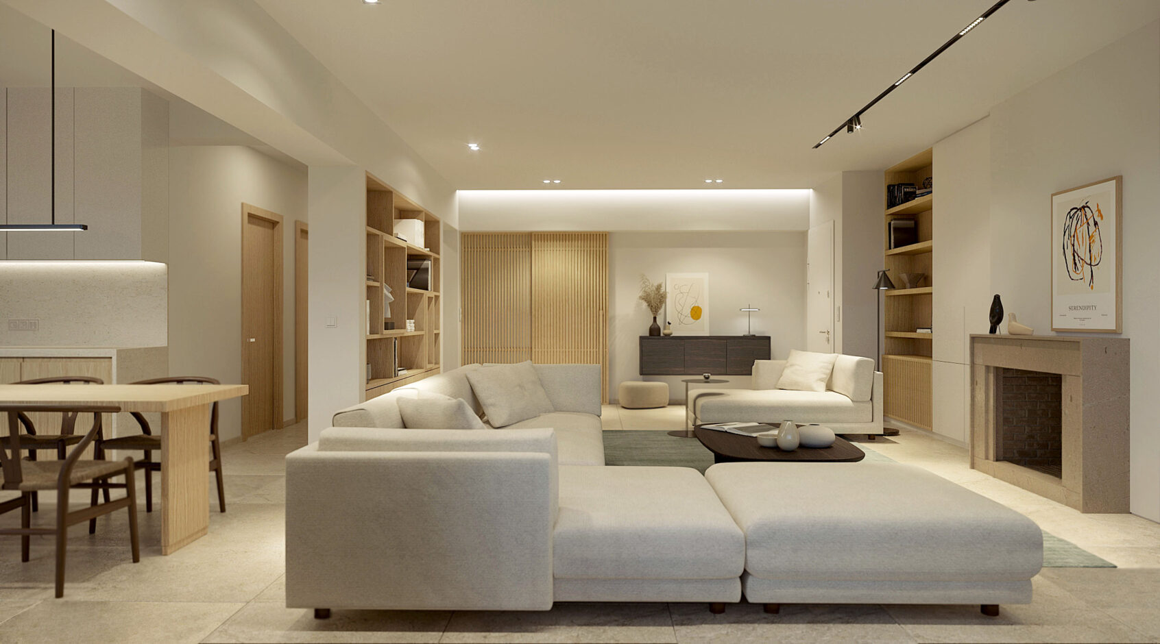 Apartment renovation design for modern living
